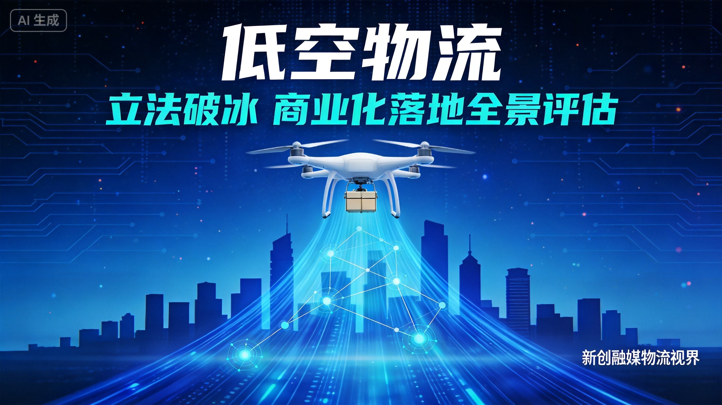 新《民用航空法》施行满月：低空物流从立法破冰到商业化落地的全景评估